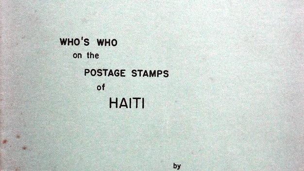 Haiti Philatelics Original booklet with philatelic information for the country in the year 1949. The dimension is 8.5 by 11 inches and...