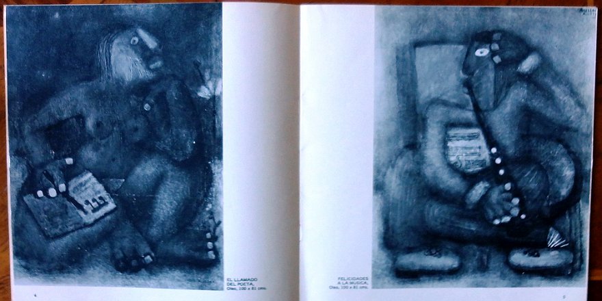 Ulloa Exhibition of paintings in Madrid, Spain in the year 1978 with black and white pictures, biography, catalog of works, and 16 pages. Dimension is 8.5 by 8.5...