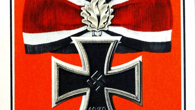 Nazi Germany Set of 5 color post cards with military honor medals from Nazi Germany for the year 1939. Dimensions are 4.5 by 6...