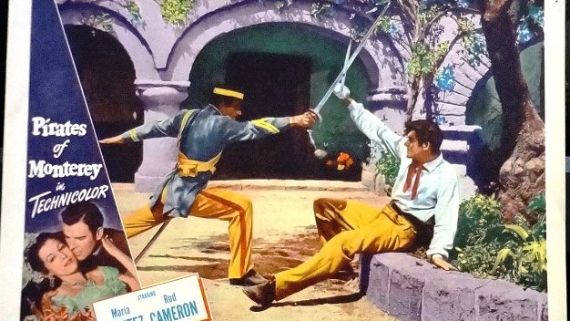 Pirates In english Universal International Picture for the Technicolor film titled 