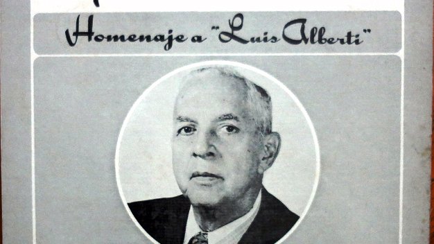 Luis Alberti A LP record with 33 RPM, 12 inches, and with a good condition cover and vinyl. Un disco LP de 33 RPM, 12 pulgadas, y en...